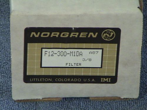 Norgren F12-300-M1DA Filter Water Seperator New In Box