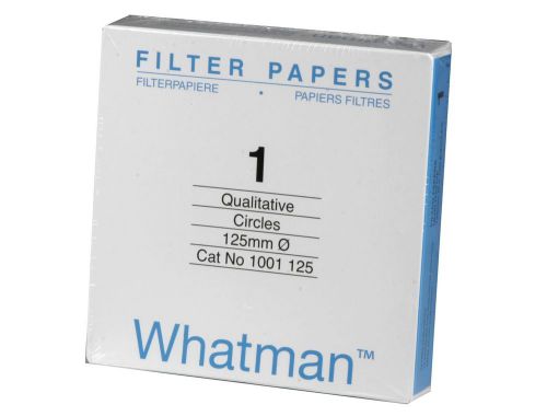 Whatman 1001-125 quantitative filter paper circles 11 micron 10.5 s/100ml/sq ... for sale