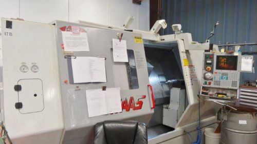 Haas sl-40t, 2001, gearbox, tailstock, high pressure, probe, barfeed interface for sale