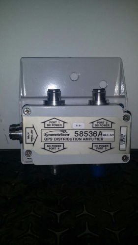 Symmetricom 58536A GPS Active Splitter, Distribution Amplifier for Base Stations