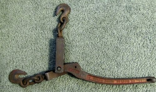 Vintage durbin durco midget m1 chain binder lever st. louis mo usa for sale
