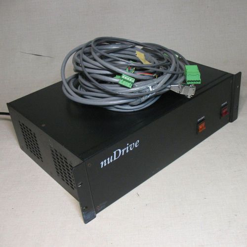 NULOGIC NUDRIVE 4SX-213 MOTION CONTROLLER POWER AMPLIFIER GREAT CONDITION