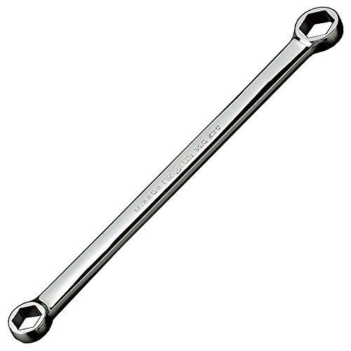 Nepros nepros 10 x 12mm flat type standard box-end wrench 6point. for sale