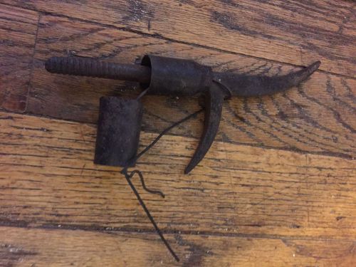 Antique fireman&#039;s pike pole,fire hook, made in evart michigan for sale