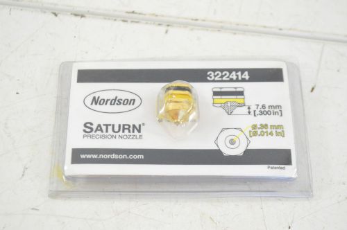 Nordson Saturn Precision Nozzle 322414 7.6mm