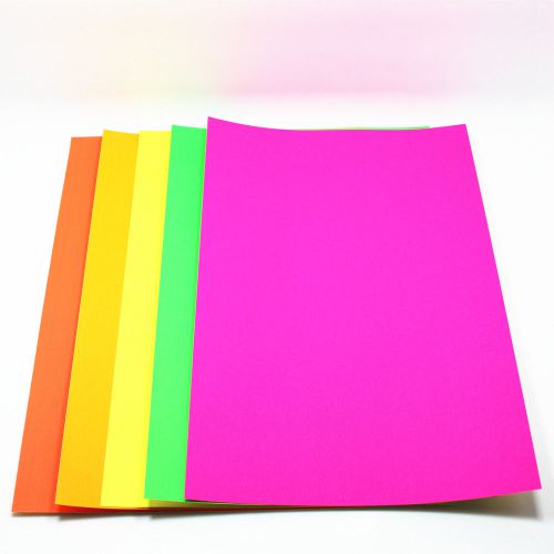 1 - 250X A4 Colorful Self Adhesive Printing Paper Gift DIY Label Sticker Paper