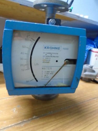 Krohne h250-rr, m9, esk, 1/2&#034;, variable area flow meter for sale