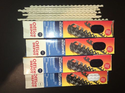 LOT Of Plastic Binding Combs