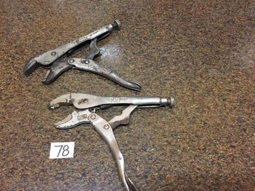 Lot Of 2 Vise Grips, 7cr/ 7r