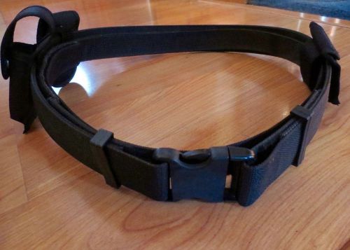 Galls Molded Nylon 2&#034; Duty Belt With Inner Belt Large L 40-44 w/accessories