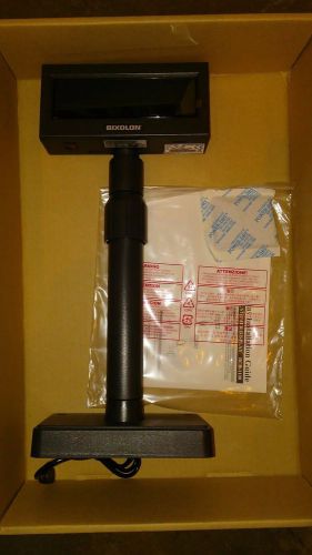 Bixolon BCD-1100 Customer Pole Display with USB Interface, 5-24 VDC, Black