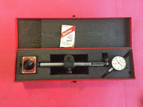 American made starrett heavy duty magnetic base indicator holder and indicator for sale
