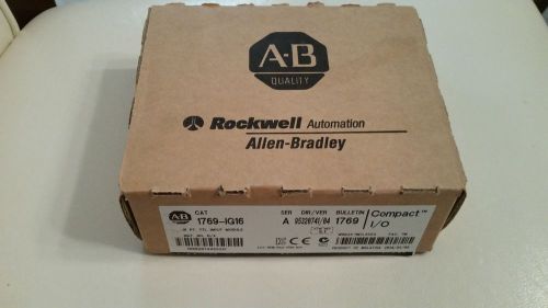 Allen Bradley CompactLogix 16 Pt. TTL Input Module 1769-IG16 Ser A Rev 1 F/W 3.1