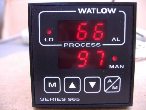 WATLOW 965A-2CD0-0000 RTD TEMPERATURE CONTROL 100-240VAC