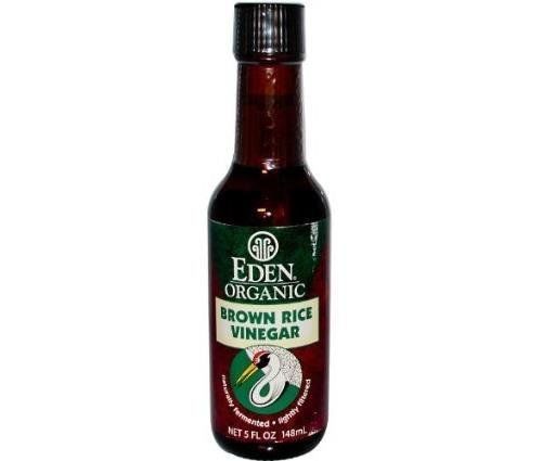 Eden Foods Organic Brown Rice Vinegar, 5 Ounce -- 12 per case.