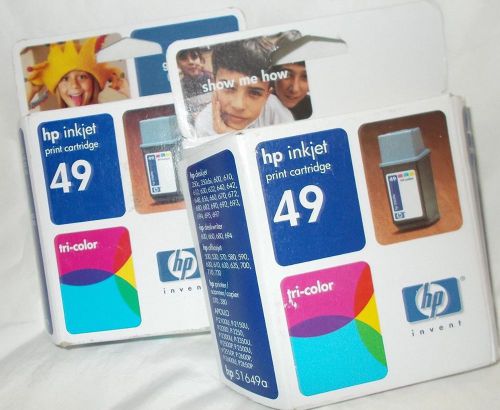 49 HP Inkjet original print cartridge