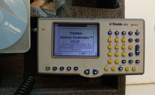 Trimble ACU data collector with survey controller software on v11.22