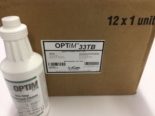 OPTIM 33TB 1 Case of 12 x 32 oz with Spray Bottles OEM OPT33-12X32