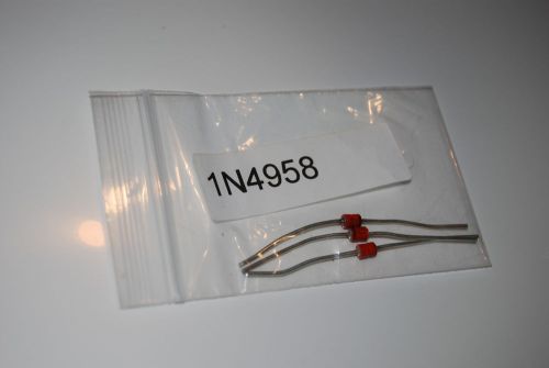 3 pieces 1N4958 10v 5w zener diode