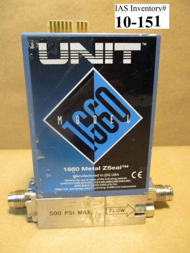 Unit ufc-1660 mass flow controller 200 sccm cf4 (used working) for sale