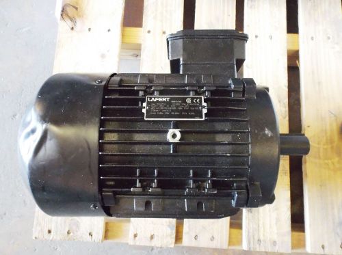 LAFERT MS112M S4 MOTOR 5.5 HP, 1730 RPM, 208-230/440-460 V (HAS A DENT IN COVER)
