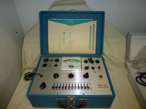Conar model 224 tube tester - works great, nice condition for sale