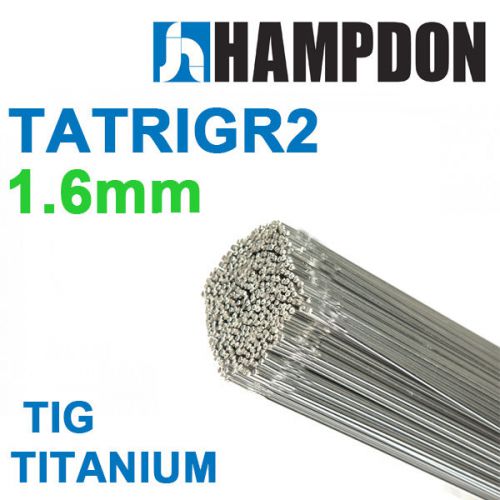 1kg Pack - 1.6mm PREMIUM Titanium TIG Filler Rods -Welding Wire Grade 2 TATRIGR2