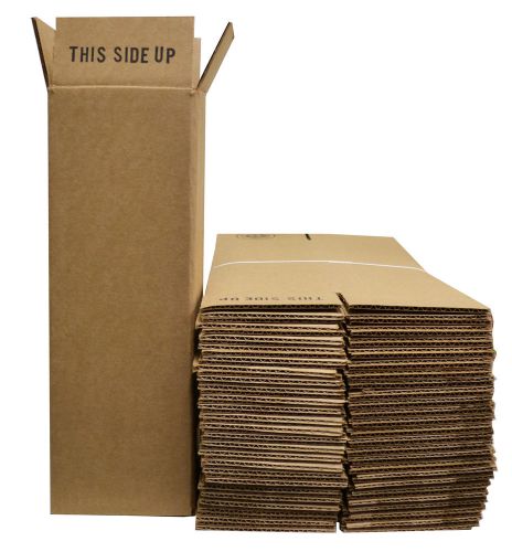 1 Bottle Wine/Champagne Shipping Boxes (24 Boxes)
