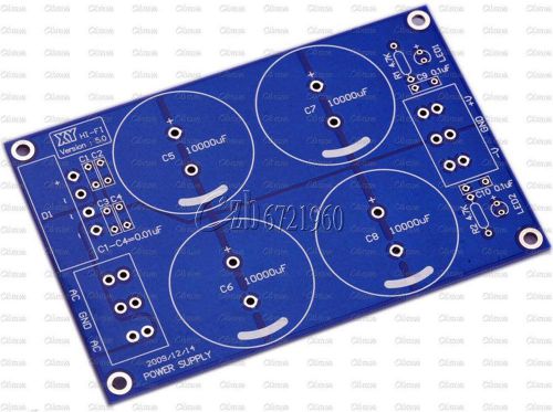 4*10000uf/50v rectifier filter power supply pcb board (for lm3886tf tda7293) for sale