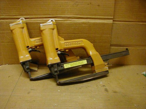 Bostitch P50 Staplers, Lot of 2, Both Work, One is missing its staple cartridge