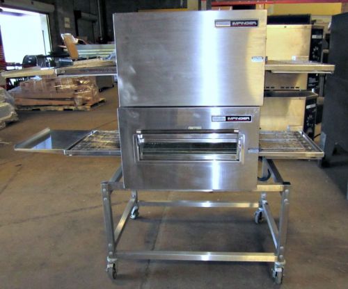 Lincoln impinger 1132-000 electric double stack conveyor ovens for sale