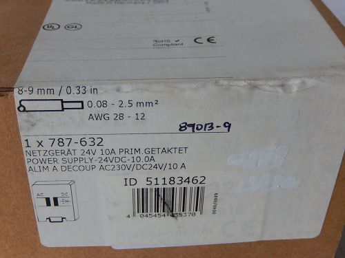 WAGO Switched-Mode Power Supply 787-632. NIB