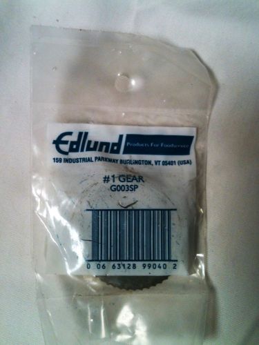 Genuine Edlund G003SP #1 Gear for No. 1 Can Opener New