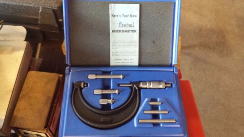 VINTAGE CENTRAL TOOL CO. MICROMETER