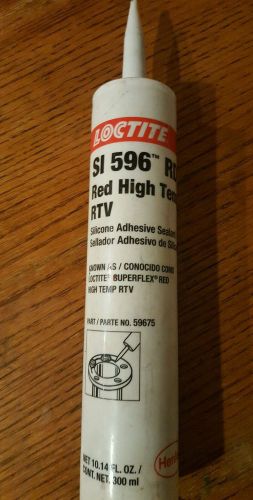 NEW LOCTITE 59675 RTV Silicone Sealant, 300mL Cartridge, Red SI 596 RD HENKEL