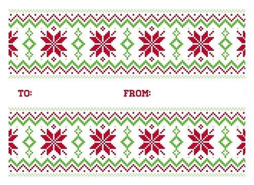 Envelopes.com #17 Mini Gift Card Envelopes (2 11/16 x 3 11/16) - Ugly Christmas