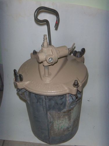 Sears Paint Tank 3 Gallon 60 psi Model 106.161050 CLEANED &amp; CHECKED