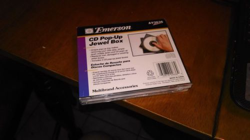 EMERSON CD POP-UP JEWEL CASES 2-PACK AV2636