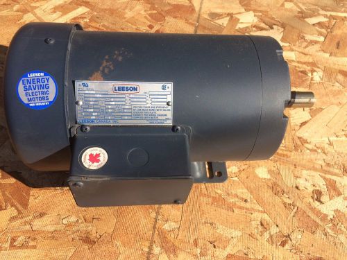 Lesson C020444 3 Phase Motor 5 Hp TEFC 60 HZ 7/8 Shaft 56H Frame 873 RPM