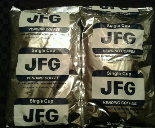 JFG Coffee For Automatic Vending Machines 4 LBS Sealed Package Wholesale