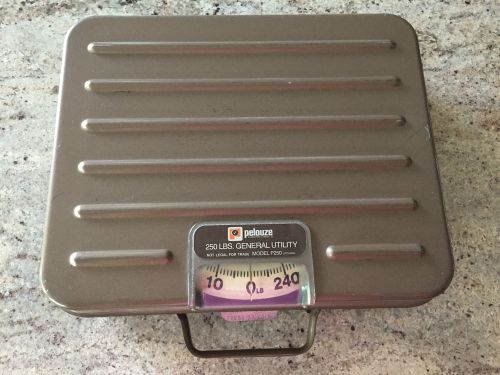 PELOUZE Heavy Duty MECHANICAL Scale with dial Lock Model P250