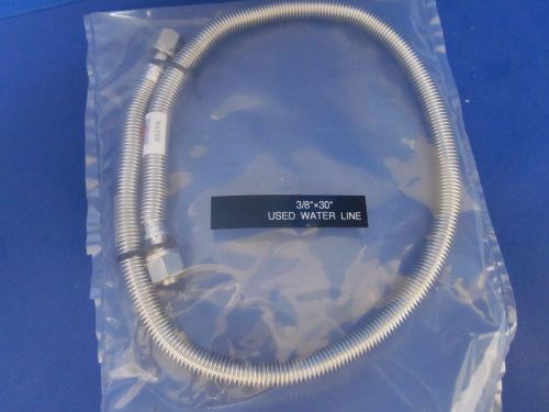 Swagelok 3/8&#034;OD  Water Line 30&#034;+ Length, Used