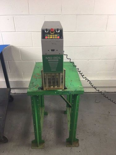 Stamping / Printing Machine MD 80L Morlock with Foot Pedals and Manual