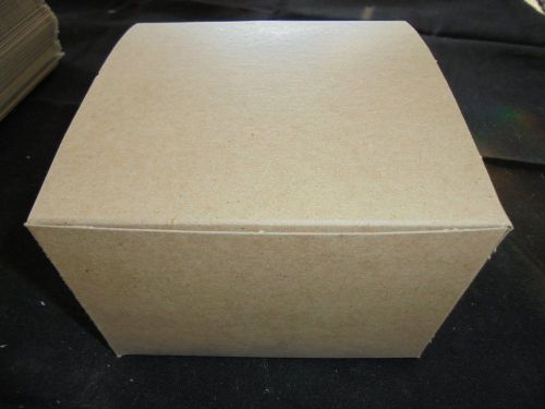 100 new craft gift packaging mailing boxes 4&#034; x 6&#034; one piece fold &amp; tuck