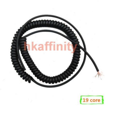 TOSOKU MPG Spiral Cable 3M 25Core AF-25W-3M For Electronic handwheel