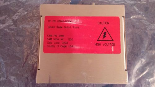 HP AGILENT G1946-80014 BIPOLAR SINGLE OUTPUT POWER SUPPLY