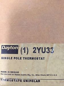Dayton thermostat 2yu33 for sale