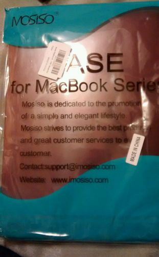 New MOSISO MacBook AIR 13&#034; Soft Touch Plastic Snap On Cover - -1369