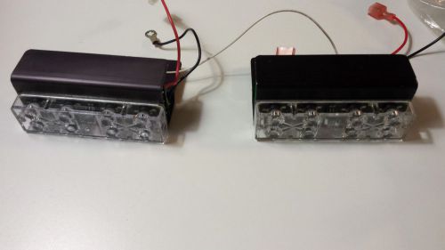 Code 3 / pse ledx flashing amber master &amp; slave modules (pair) for sale