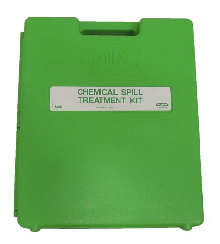 NEW Ansul Spill-X Chemical Acid Caustic Solvent Spill Treatment Kit in Case